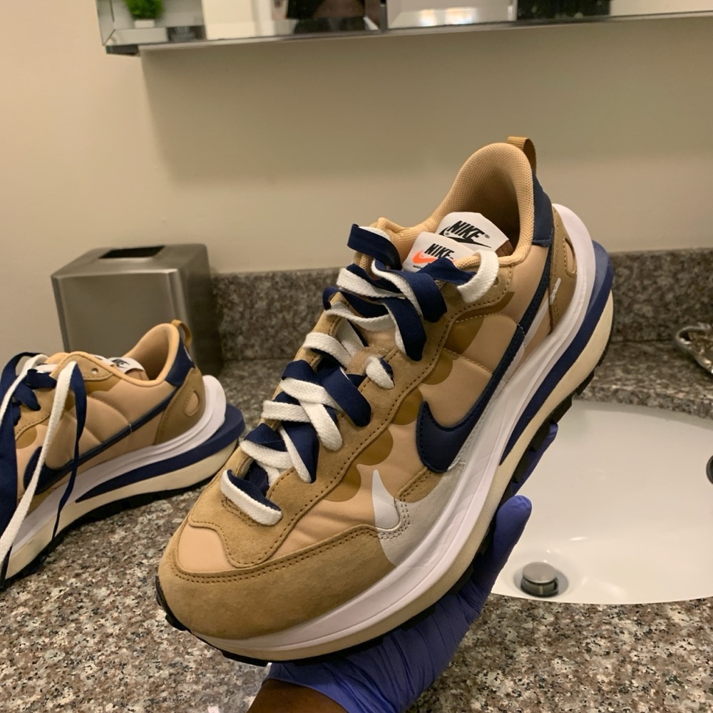 Nike x Sacai Vaporwaffle Blue Void